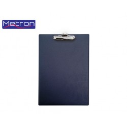 METRON ΠΙΝΑΚΙΔΑ ΣΕΜΙΝΑΡΙΟΥ 23x33cm ΜΕ ΠΙΑΣΤΡΑ MANDARIN ΜΠΛΕ